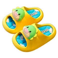 Grow Together 兒童用兔子恐龍防滑PVC拖鞋 浴室拖鞋