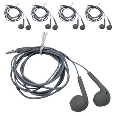 今天也羊 回歸感性彩色有線耳機 5入, U19, 灰色
