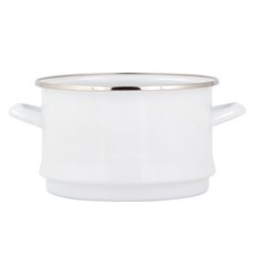 KOCKUMS 考庫姆 琺瑯瀝水籃, 白色, 1個