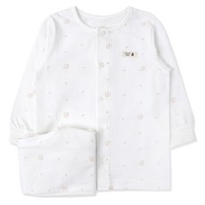 ORGANICMOM 幼兒款Bubi Bu長袖內衣上下套裝 MIRP9B03