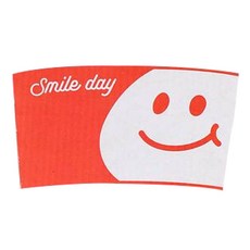 Inp 92Φ 紅色微笑杯套, 1個, 50入