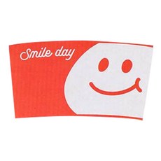 Inp 98口徑微笑設計紙杯套, 1個, 100入