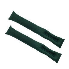 M-NOBLE 車用麂皮縫隙墊, 綠色, 2個