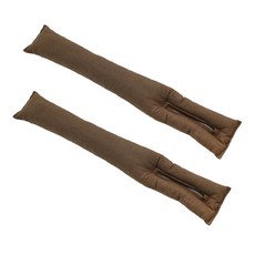 M-NOBLE 車用麂皮縫隙防漏塞, 棕色, 2個