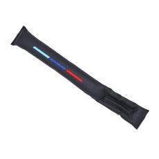 엠노블 차량용 스티치 틈새쿠션, 블랙, 1개