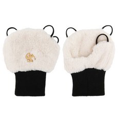 HENRY STUART 高爾夫防寒手背套 雙手組, 象牙白, 1套