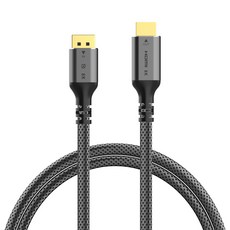 NEXTU UHD 8K DP-HDMI 連接線 黑色 2m, 1個, ZDPHC8422-8K