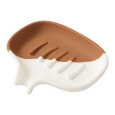 블럭마트 투톤컬러 비누받침, TYPE7, 1개