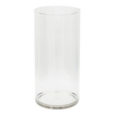 塑膠圓形花瓶, 透明(SHPET12X30)