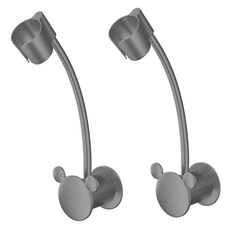 모나코올리브 360도 각도조절 베어 드라이기 거치대, 그레이, 2개