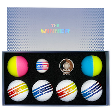 Volvik The Winner Edition 3層高爾夫球球標禮盒組, 混合顏色, 1套