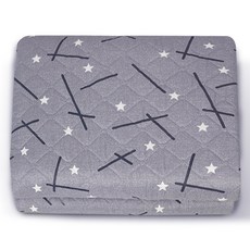 카스 워셔블 탄소 전기요 EM-1000, 그레이, 싱글(105 x 180 cm)