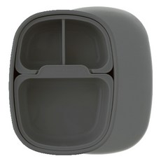 homehouse Broni 矽膠單層午餐便當盒, 1個, 炭灰色