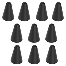 애플 아이패드 펜슬 1 / 2 세대 펜촉 보호캡, 블랙, 10개