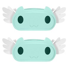 Block Mart ELF 多功能牙刷架, 藍色, 2個