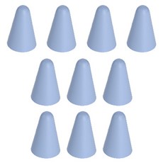 애플 아이패드 펜슬 1 / 2세대 펜촉 보호캡, 블루, 10개