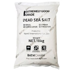 BATH'CHARM BK 約旦死海鹽 細顆粒, 1個, 10kg