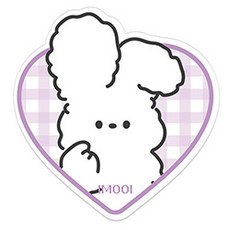 아이무이 포소미 아이폰 맥세이프 그립 스마트톡 마그네틱링, 하트포소미, 1개