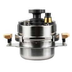 flyingcook IH爐壓力炊飯鍋, 銀, 1L, 1組