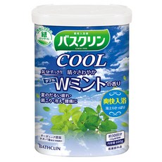 BATHCLIN 巴斯克林 酷涼薄荷入浴粉 薄荷香, 600g, 1個