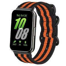 스페이스쉴드 나토 나일론 스트랩, 블랙오렌지