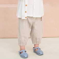 milkmile 幼兒款涼爽毛絨小熊束口褲