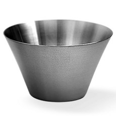 DIO2 304不鏽鋼刨冰碗 小 10 x 6.5 cm, 銀色, 1個