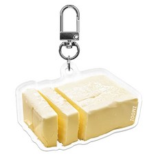 아이무이 아크릴 키링, 버터, 1개