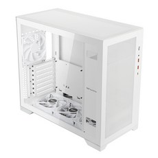 Darkflash darkFlash強化玻璃PC機殼 白色 DS2000 MESH, 暗閃, 1個