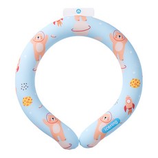 Mpac Plus 冰環涼感頸圈, 藍色熊, 1個