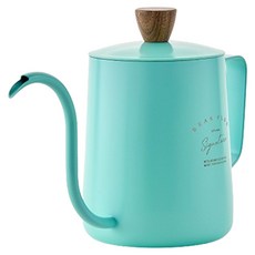 BEANPLUS 經典鵝頸手沖咖啡壺 薄荷綠, 600ml, 1個, 單品