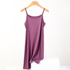 아뗄릭 리얼 모달 냉감 통기성 끈나시 이너 원피스 13907 빅사이즈 포함