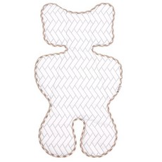 HWAMO BABY DURARON 涼感汽車座椅內墊, 1個, 棕色(內墊)