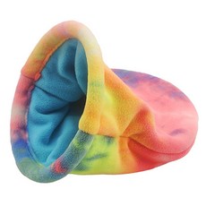 Yoreungae 小動物印花口袋躲藏屋 S, 1個, 彩虹