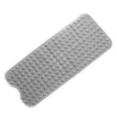 GOODSTICKS 廁所浴缸防滑吸附墊 40 x 100 cm, 灰色, 1個