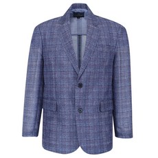 JEAN PIERRE 男士JP窗格雙格紋夏季麻質外套 CJM4DJ7140