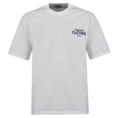 엣지애 남성용 오버핏 큐티 테니스덕 라운드 티셔츠 MCTM4HT5470