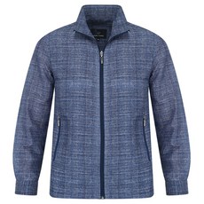 JEAN PIERRE 男士 Phera-us JP 孔眼格紋透氣夏季高爾夫夾克 COM4DJ6407