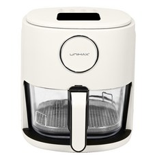 UnIMAX 玻璃氣炸鍋 4.5L, UM-AF4513, 象牙白