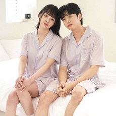 도씨 커플용 에어핏 피에스타 잠옷 세트