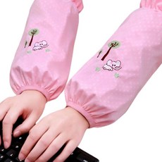 알로데 도트 엘레펀트 성인용 미술 팔토시 2p, TYPE 04 핑크