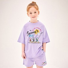 JELISPOON 兒童透氣迪士尼米奇與好朋友休伊杜威路易上下套裝