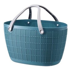 Block Mart 浴室繽紛色彩沐浴籃, 藍色