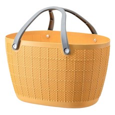 Block Mart 浴室亮彩沐浴籃, 黃色