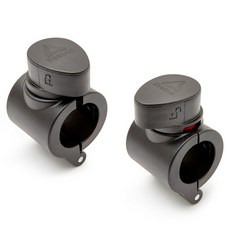 Reebok 重量訓練 鐵槓 健身 鋼製槓鈴夾 RSWT-16091-C, 2個