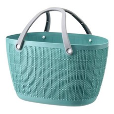 BeurreokMateu 浴室鮮豔色彩沐浴籃 2入, 薄荷