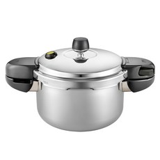 PNPOONGNYUN Hi Clad Power IH壓力鍋, 2L, 銀, 1個