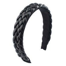 수스다 럭스 레더 이펙트 트위스트 헤어밴드 4185