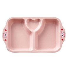 迷你寶寶玉米零食餐盤 Htchuping, 1個, 粉色, 單品