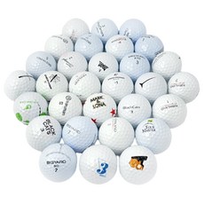二手高爾夫球組 A+級, 白色, 1組, 30顆